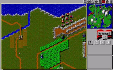 Perfect General, The_Disk1 screen shot game playing